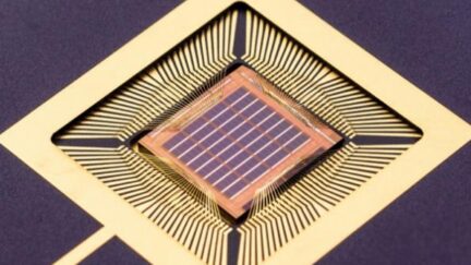 Self-learning neuromorphic chip composes music
