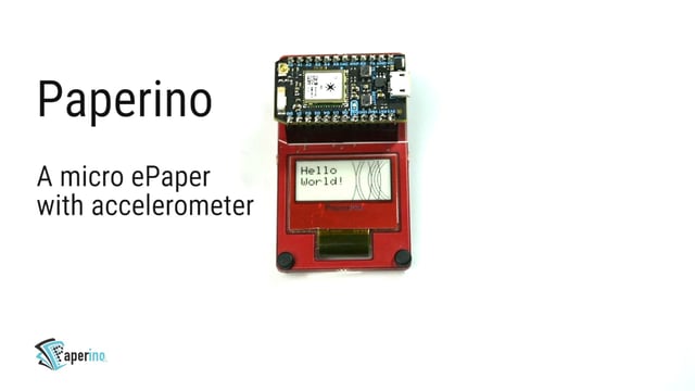 Paperino, The ePaper Display Shield