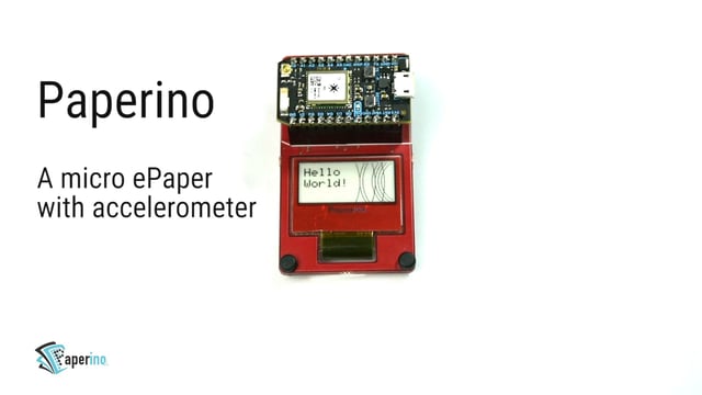 Paperino, The ePaper Display Shield Paperino, The ePaper Display Shield