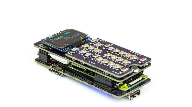 ZeroPhone, A Raspberry Pi-Based Open Source Smartphone