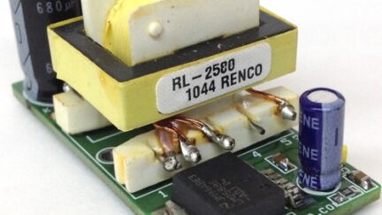 5V to Dual 12V Step Up DC-DC Converter Using LM2588-ADJ