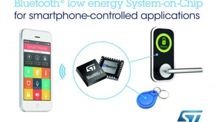 Next-generation Bluetooth Low Energy SoC from ST