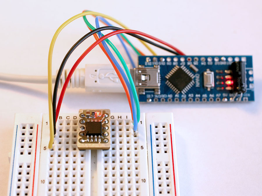 Breadboard Friendly ATTiny85 Breadboard Friendly ATTiny85