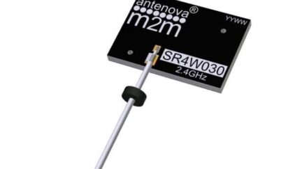 Low-profile antennas can be mounted on metal surfaces