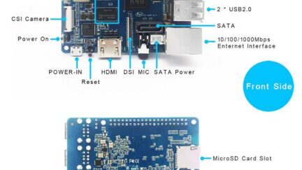Banana Pi BPI-M2 Berry, A Quad Core Single-Board Computer