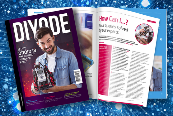 DIYODE—New Magazine for Electronics Enthusiasts