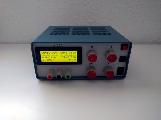 Linear Lab Power Supply with digital meter