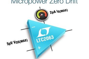 LTC2063 – 2μA Supply Current, Zero-Drift Operational Amplifier