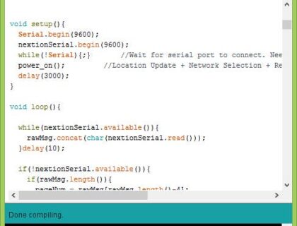 compile and upload the sketch using Arduino IDE - Electronics-Lab.com