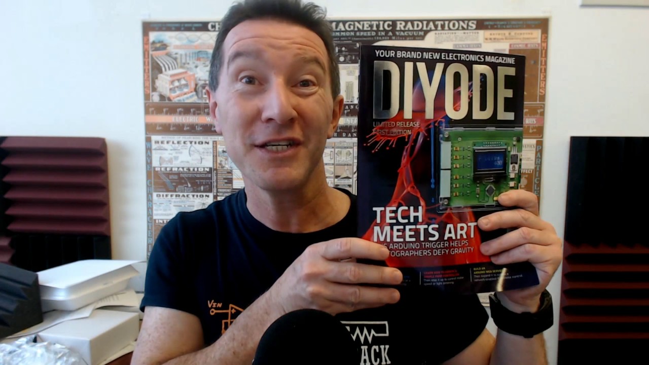 DIYODE—New Magazine for Electronics Enthusiasts