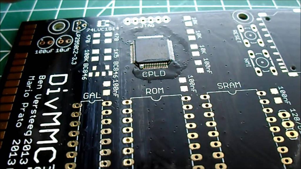 Drag soldering SMD parts with a flux pen