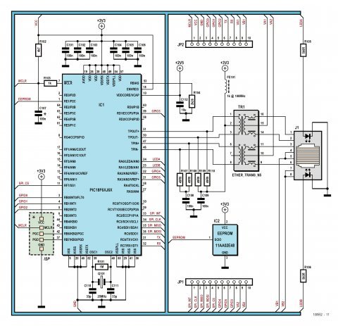 NetWorker – an advanced web server with PIC18F67J60