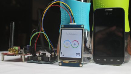 Lightweight GSM Mobile With Arduino UNO and Nextion Display