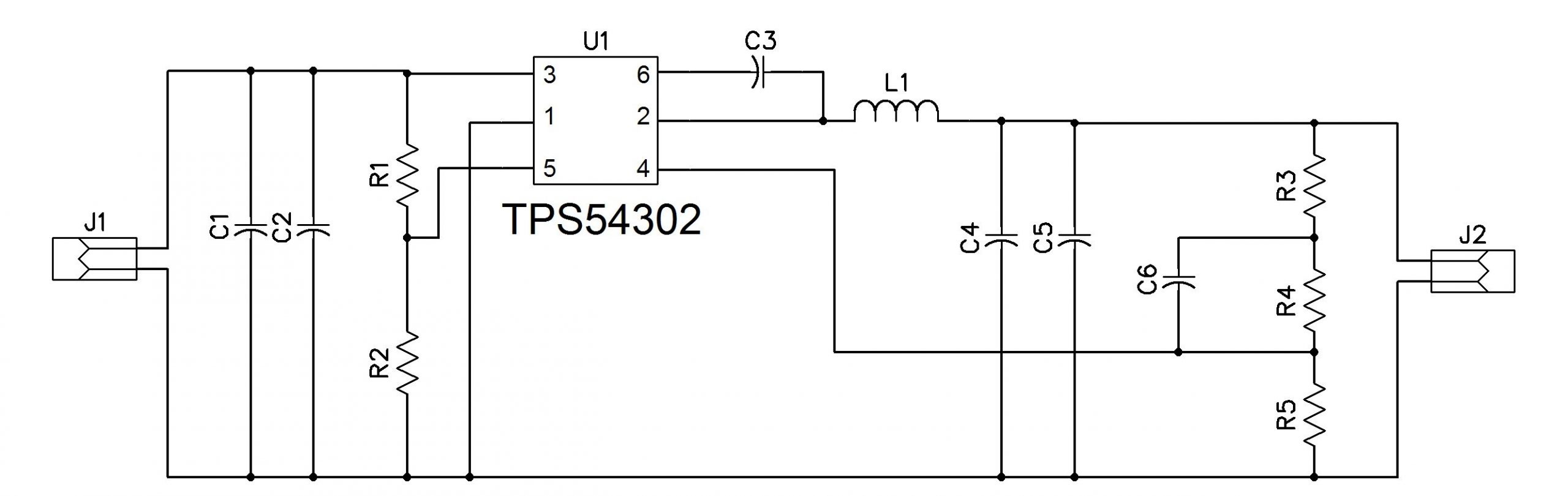 Tps61040 схема преобразователя