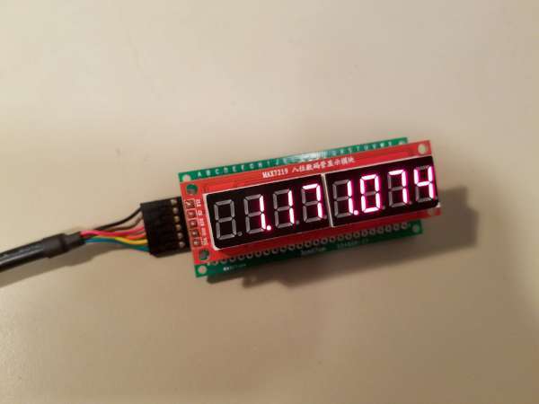 YouTube channel IoT view counter