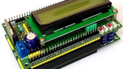 16X2 LCD Shield with LMD18201 Motor Driver
