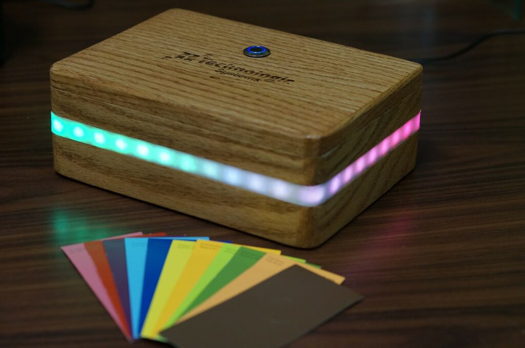 The Aurora Boxealis – A Color Sensing and Mirroring Project