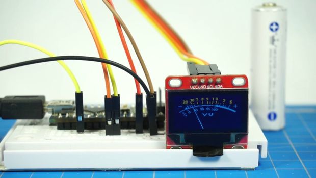 Digital UV-meter with OLED Display