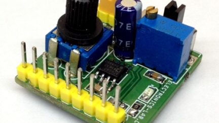 Pulse Generator For Stepper Controller Using AD654