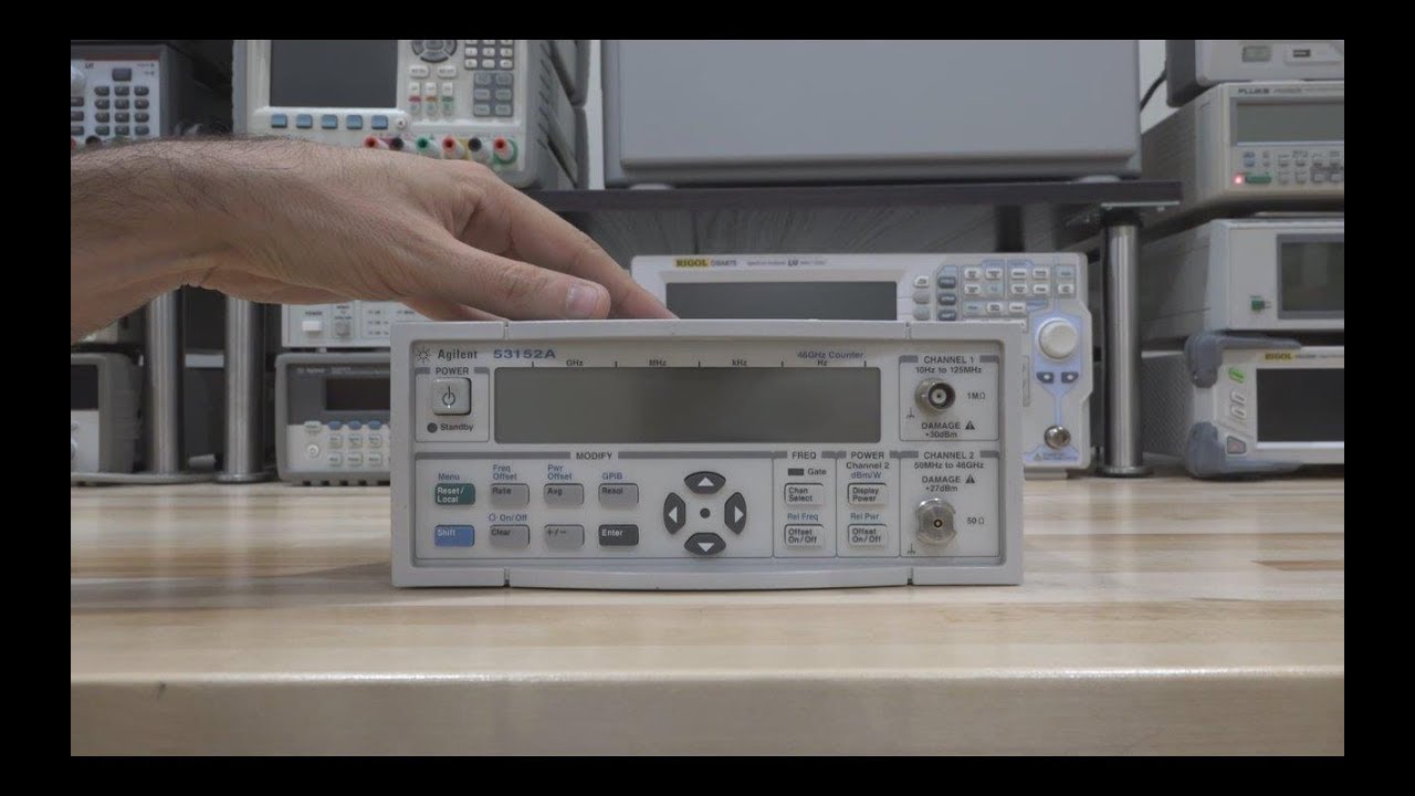 Teardown & Repair of an Agilent 53152A 46GHz Microwave Frequency Counter