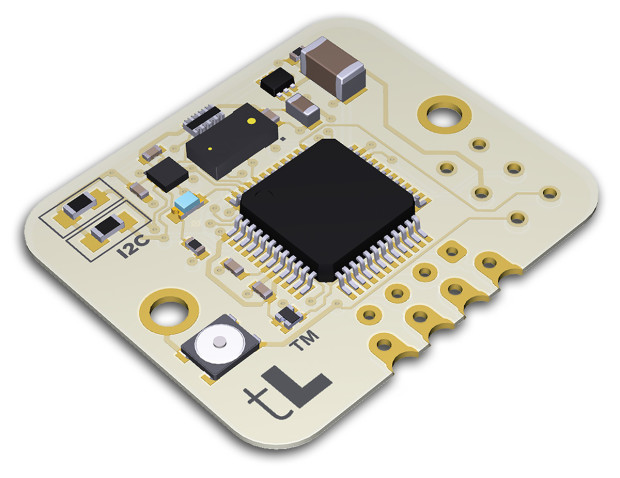 LiDAR board is only 25x21x8mm