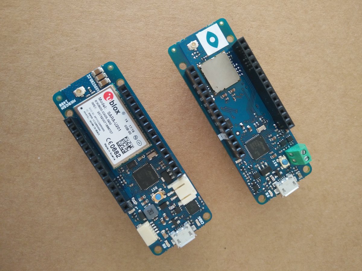 Introducing the Arduino MKR WAN 1300 and MKR GSM 1400