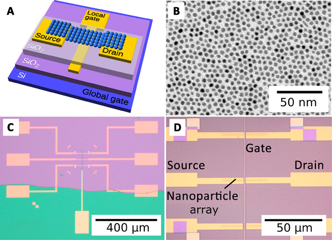 Coulomb Transistor — A New Concept Where Metal Nanoparticles Are Used In Place Of Semiconductor