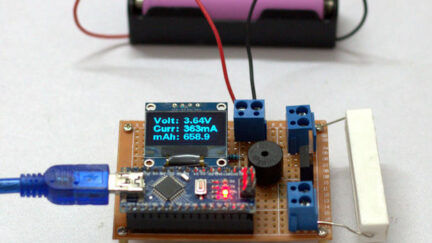 DIY Arduino Battery Capacity Tester