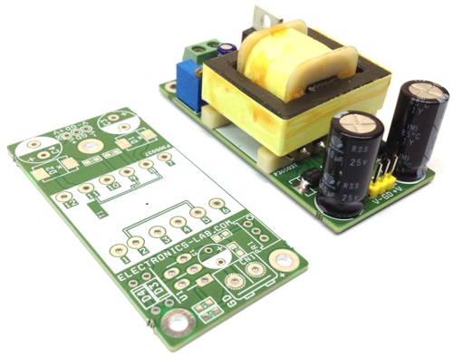 15V 1A Dual Output Flyback DC-DC Converter