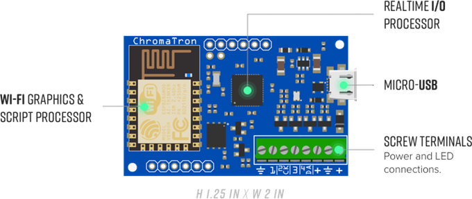 Chromatron – Wifi Pixel Controller