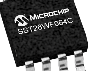 SST26WF064C – Low-voltage 64-Megabit SuperFlash® Memory Device From Microchip