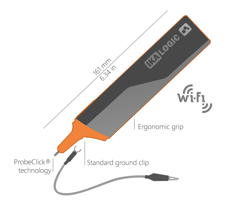 IkaScope: a wireless oscilloscope probe