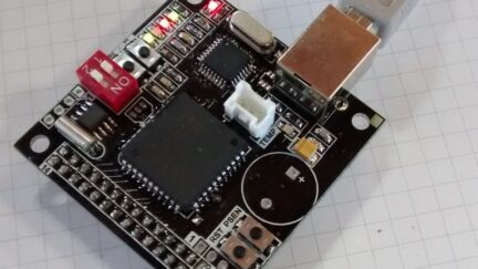 DSETA board with an AT89C51ED2