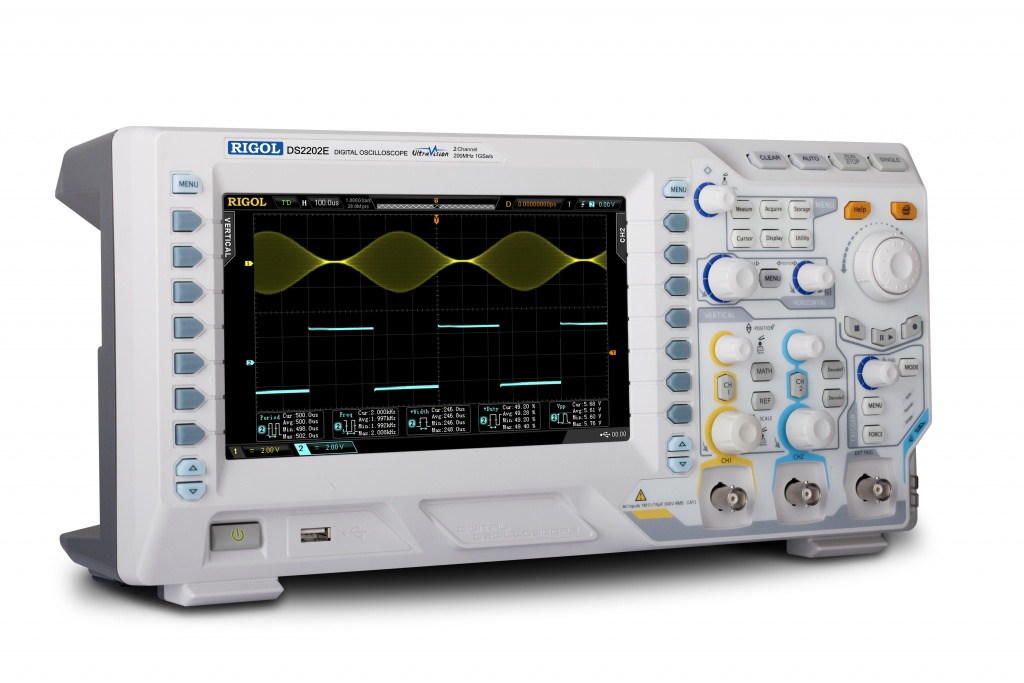 Rigol general-purpose 200MHz scopes from under €600 Rigol general-purpose 200MHz scopes from under €600