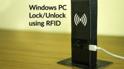 Windows PC Lock/Unlock Using RFID