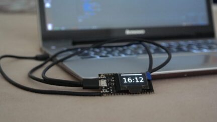 ESP32 NTP OLED clock