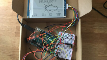 Arduino Weather Station With E-Ink Display