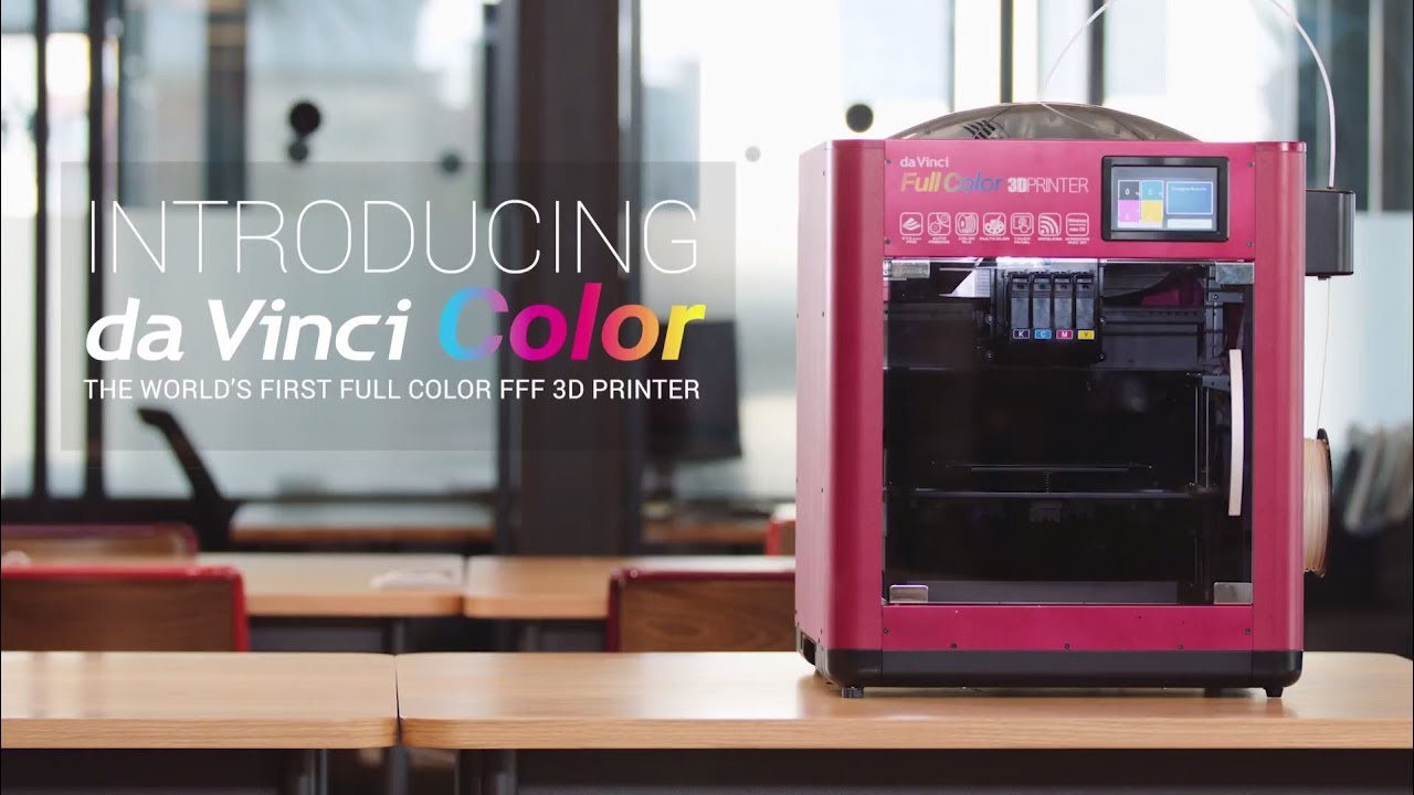 Da Vinci Color, The First Full Color 3D Printer