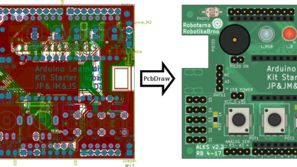 PcbDraw – KiCAD board into a nice looking 2D drawing