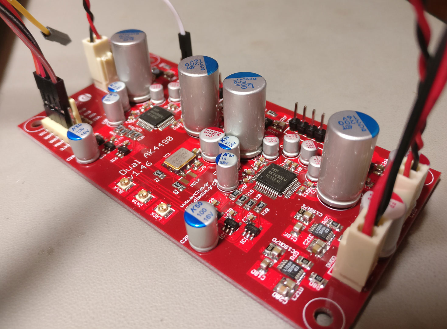 Arduino controlled Dual Mono AK4490 DAC (Part 1)