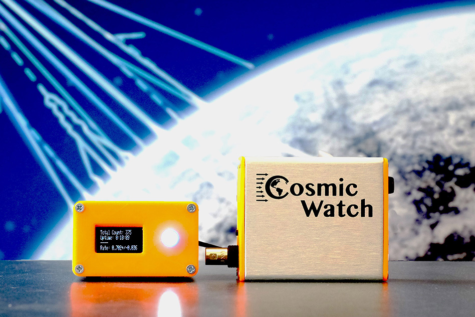 Physicists design $100 handheld muon detector