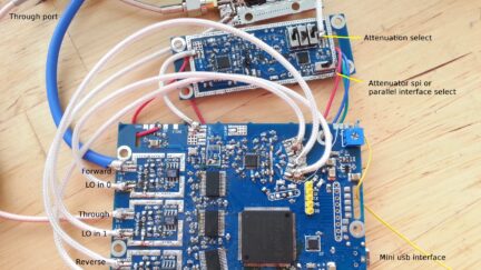 xaVNA – A low cost two port Vector Network Analyzer