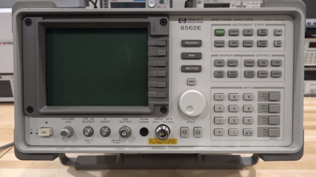 Teardown, Repair & Experiments with an Agilent 8562E 30Hz – 13.2GHz Spectrum Analyzer