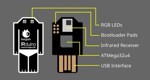 IRduino – Arduino-compatible USB infrared receiver IRduino – Arduino-compatible USB infrared receiver