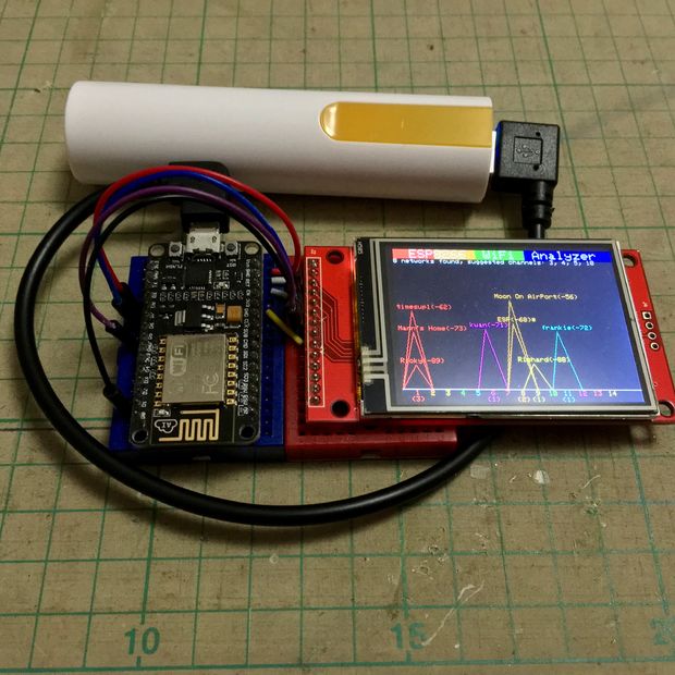 ESP8266 WiFi Analyzer