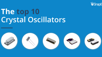 The top 10 crystal oscillators from SnapEDA