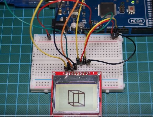 Arduino Nokia 5110 Tutorial #2- Displaying Customized Graphics