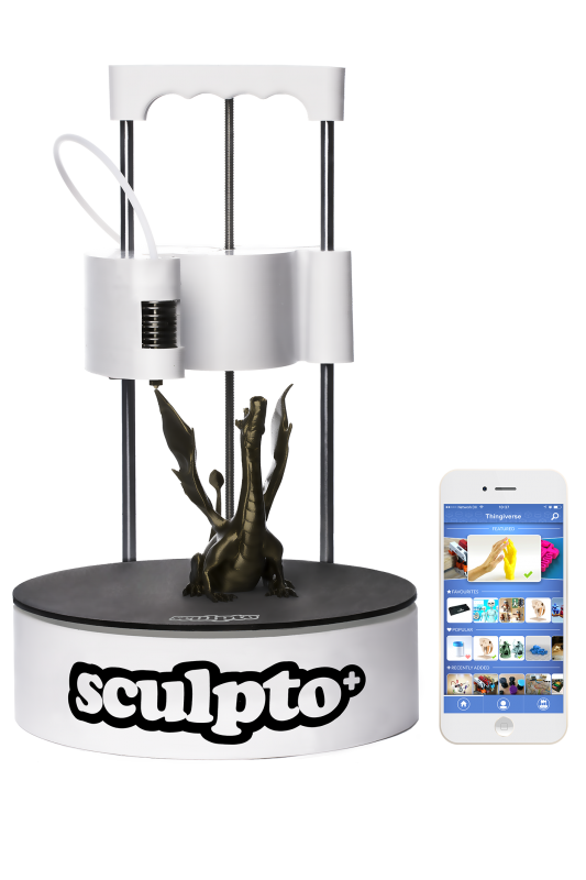 Sculpto+, An Affordable User-Friendly Wireless 3D Printer