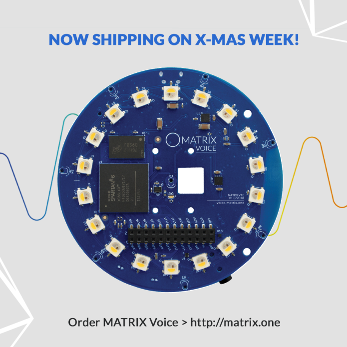 MATRIX Voice: Open-Source Voice Recognition