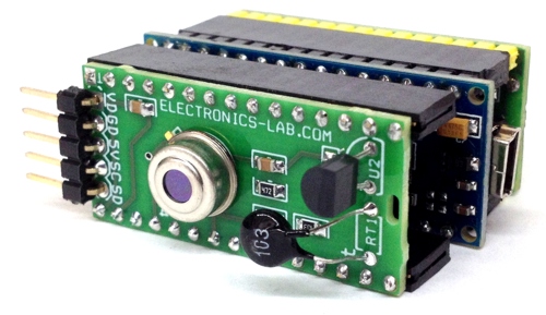3 in 1 Temperature Sensor Shield For Arduino Nano